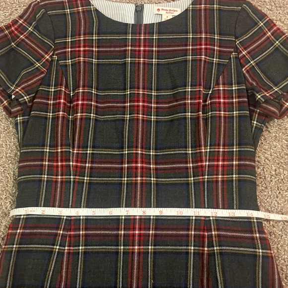 Brooks brothers Plaid Wool Dress - Size 8 - Picture 6 of 8